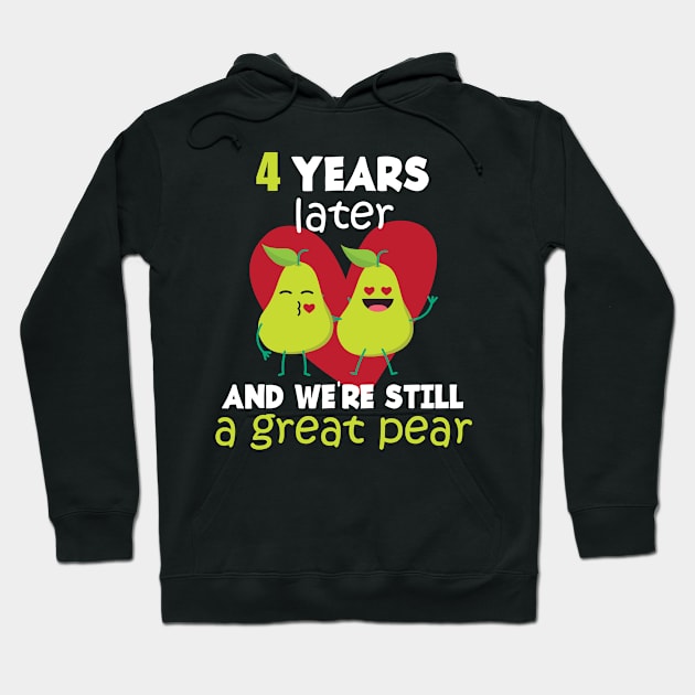 4 Year Relationship Hoodie by FamiLane